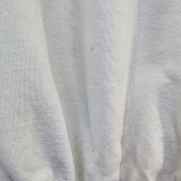 Del Sol Men's St. Maarten Pullover Crew Neck Sweatshirt White XXL Heavyweight - Picture 6 of 16